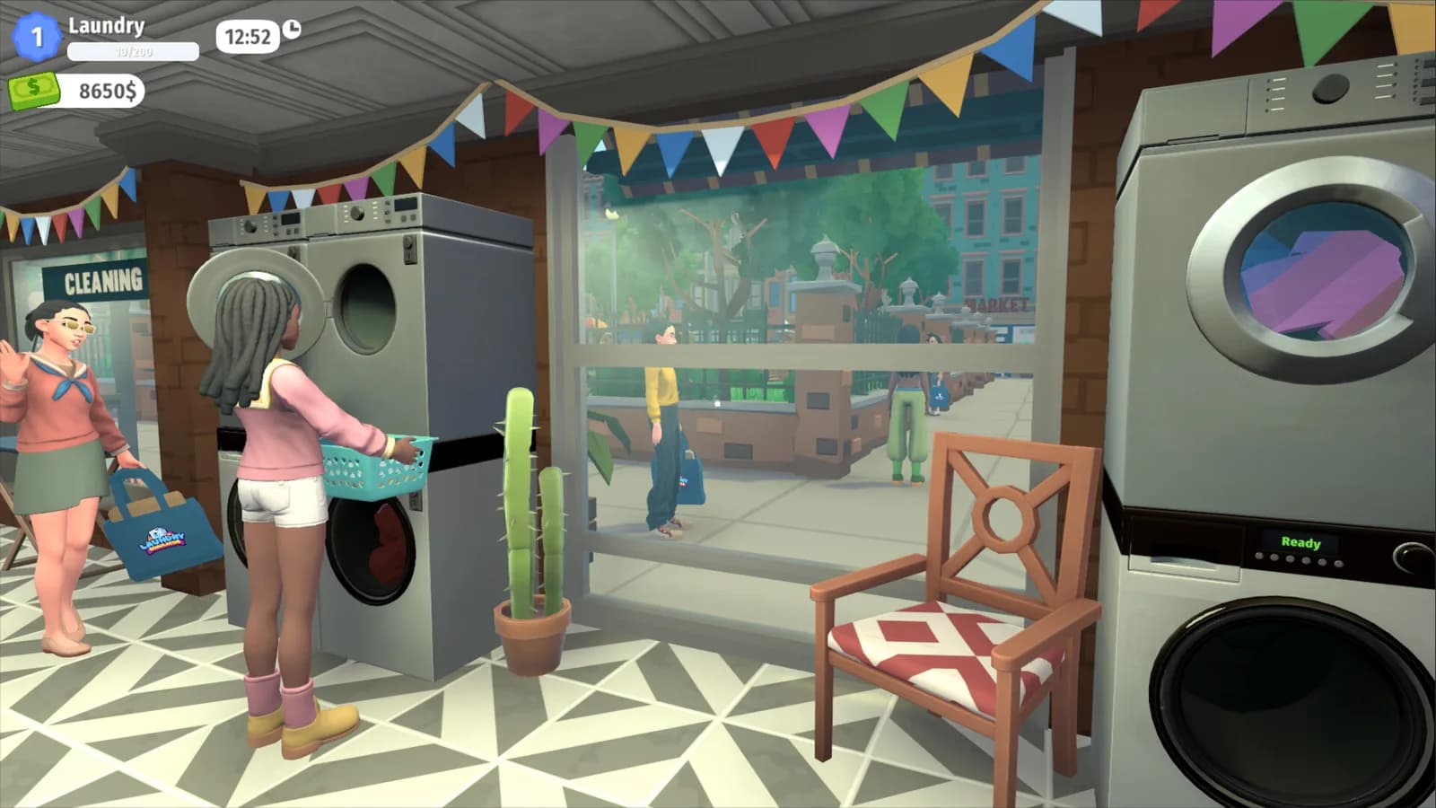 Laundry Simulator — скриншот