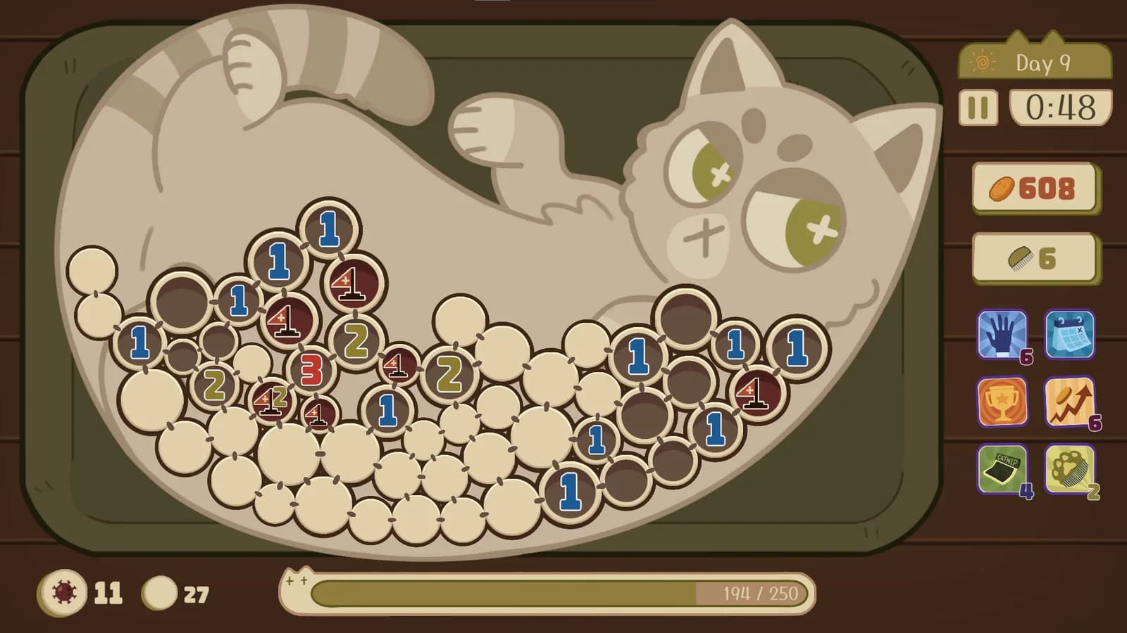 Pawsweeper — скриншот