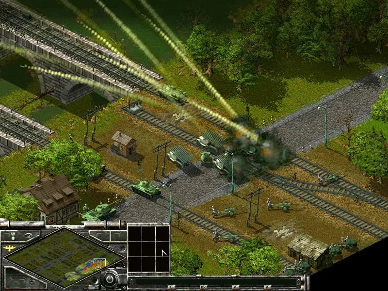 Sudden Strike Gold — скриншот