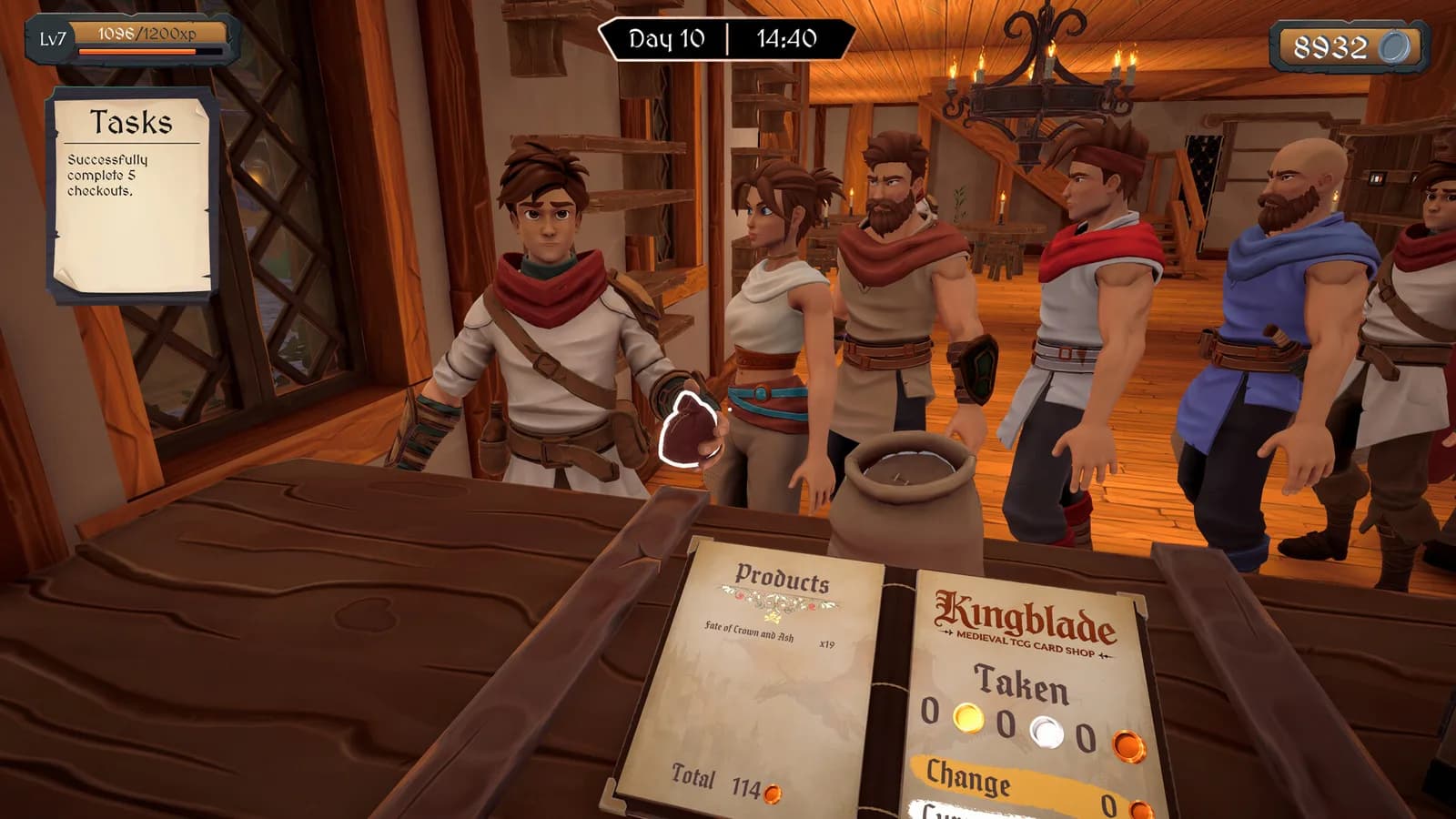 Kingblade: Medieval TCG Card Shop — скриншот