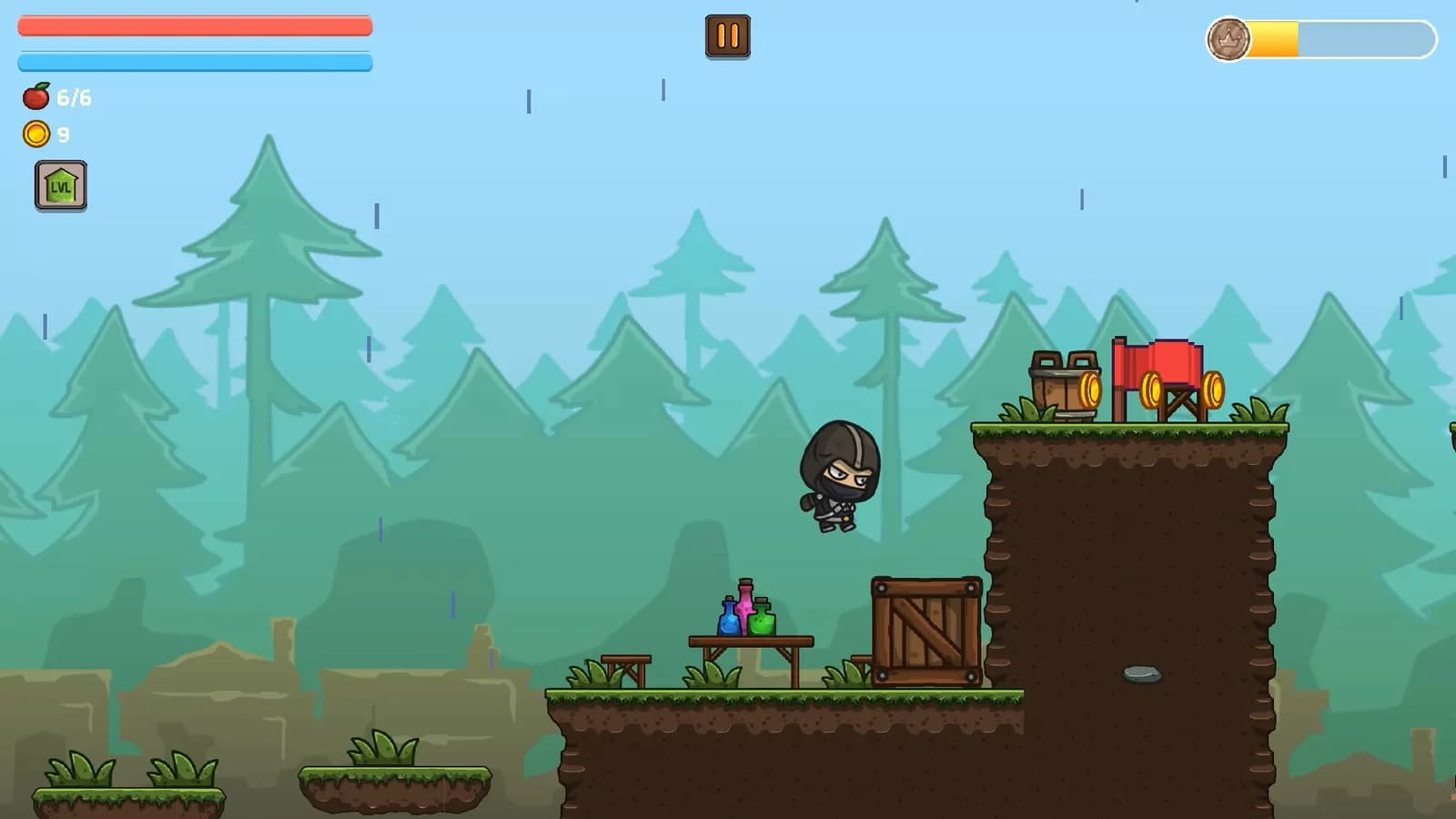 DarkLight: Platformer — скриншот