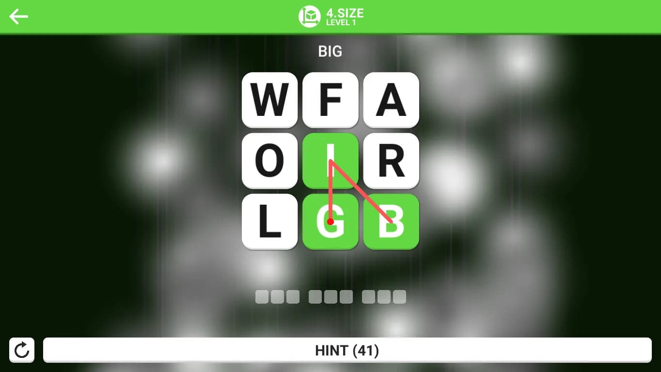 Wordle 3 — скриншот