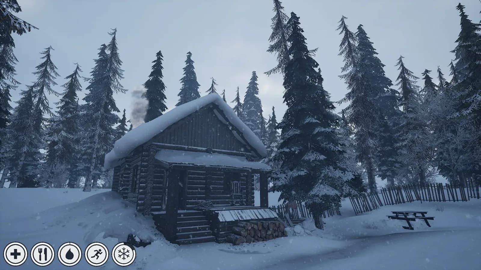 Winter Hut — скриншот