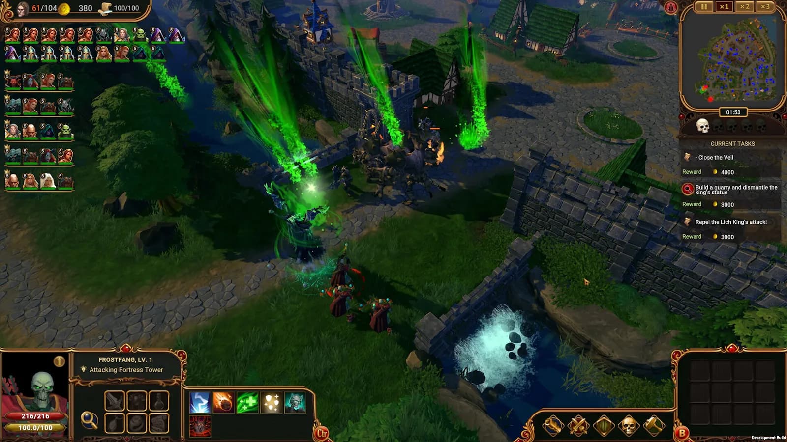 Lessaria: Fantasy Kingdom Sim — скриншот