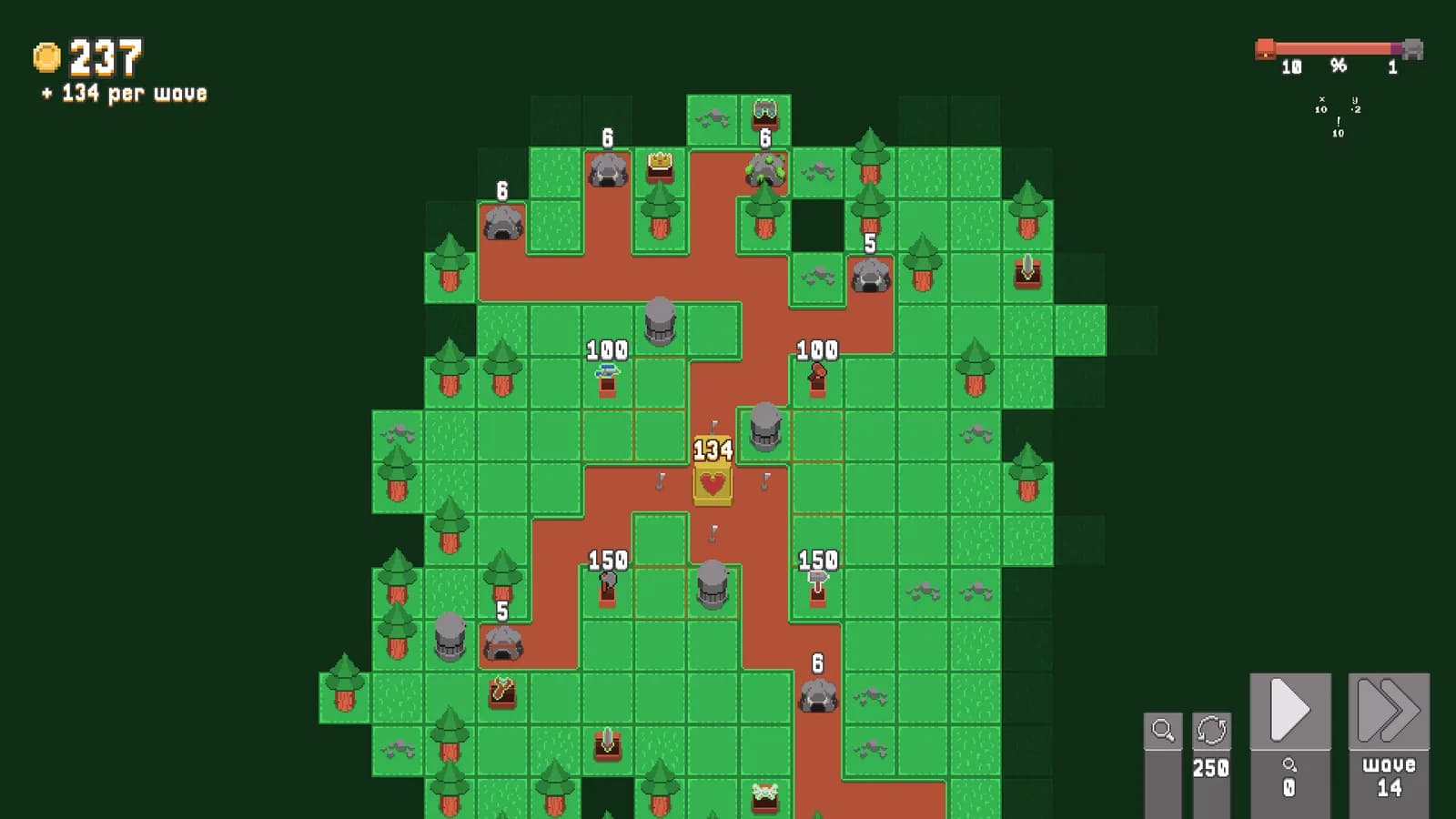 Tower Field — скриншот