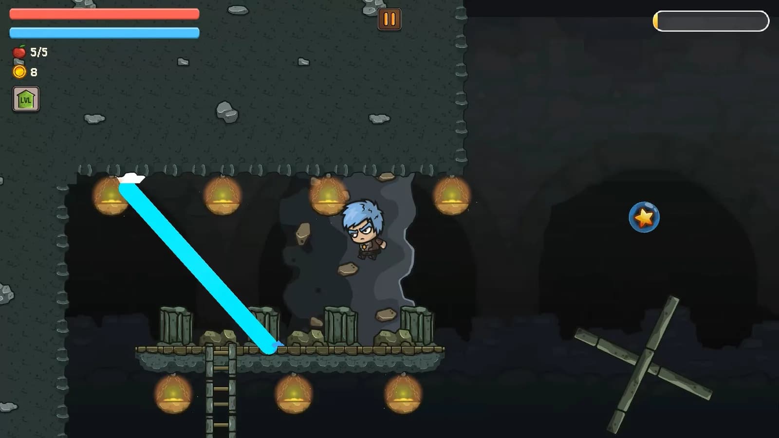 DarkLight: Platformer — скриншот