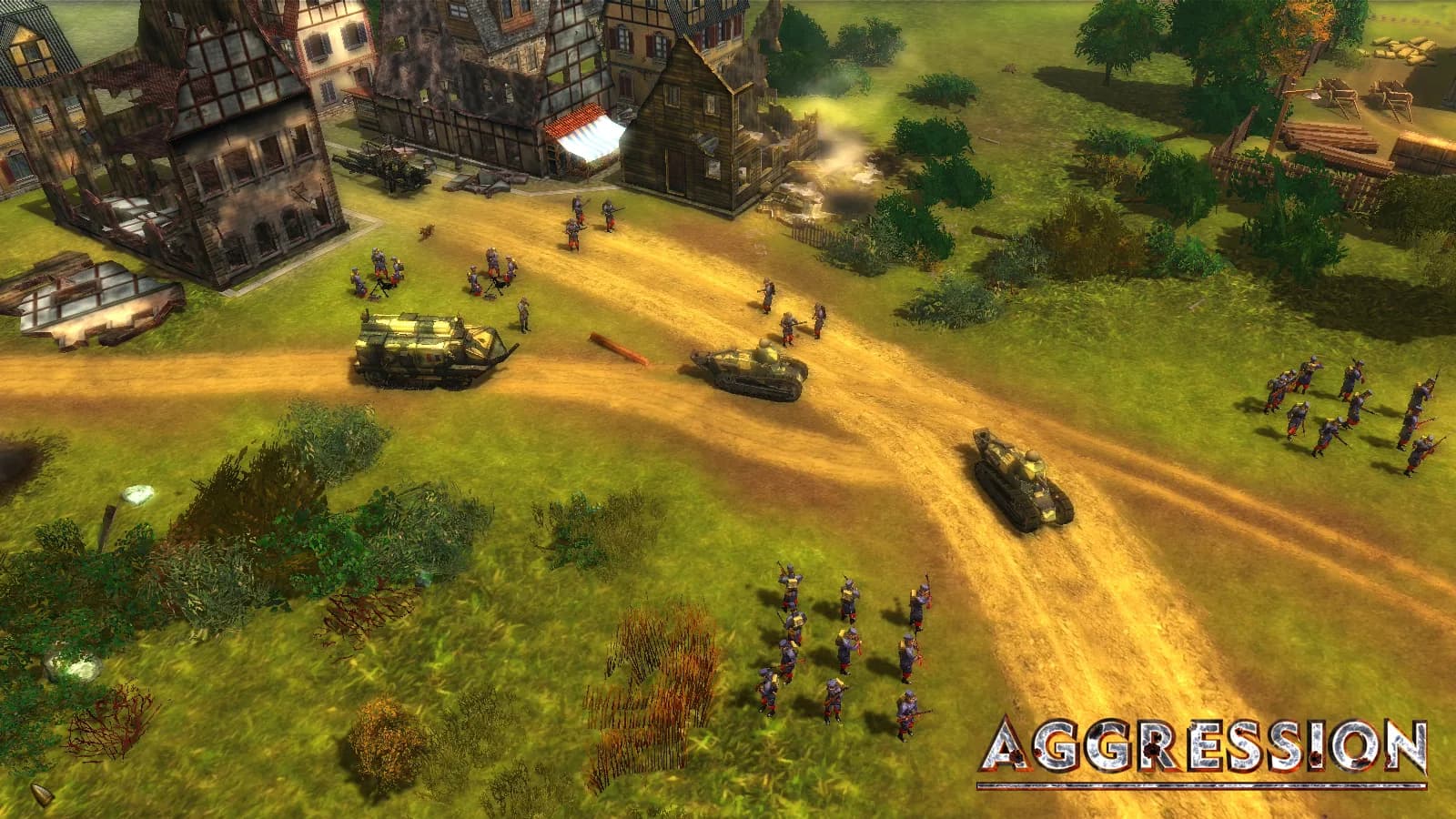 Aggression: Europe Under Fire — скриншот