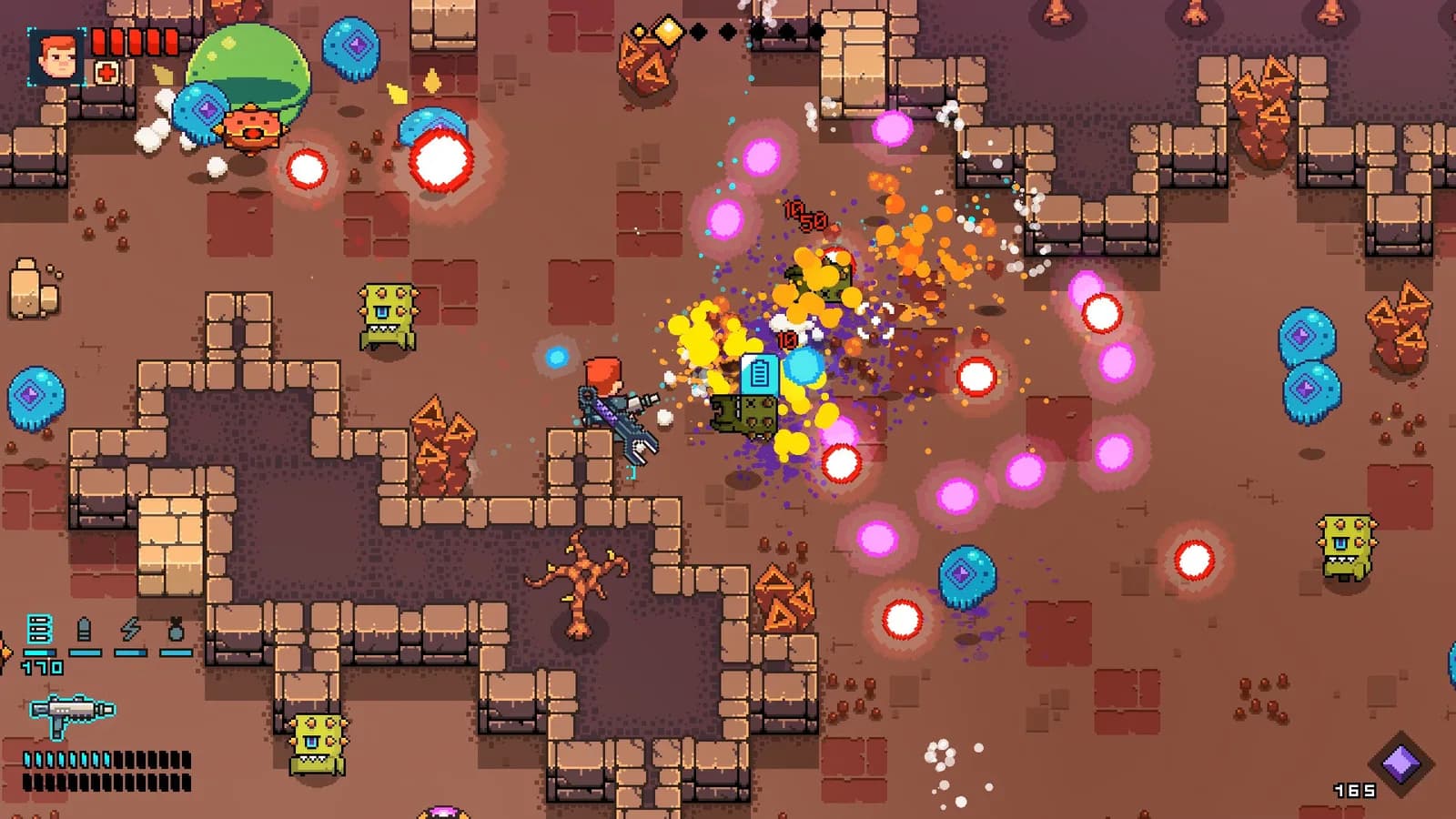 Space Robinson: Hardcore Roguelike Action — скриншот