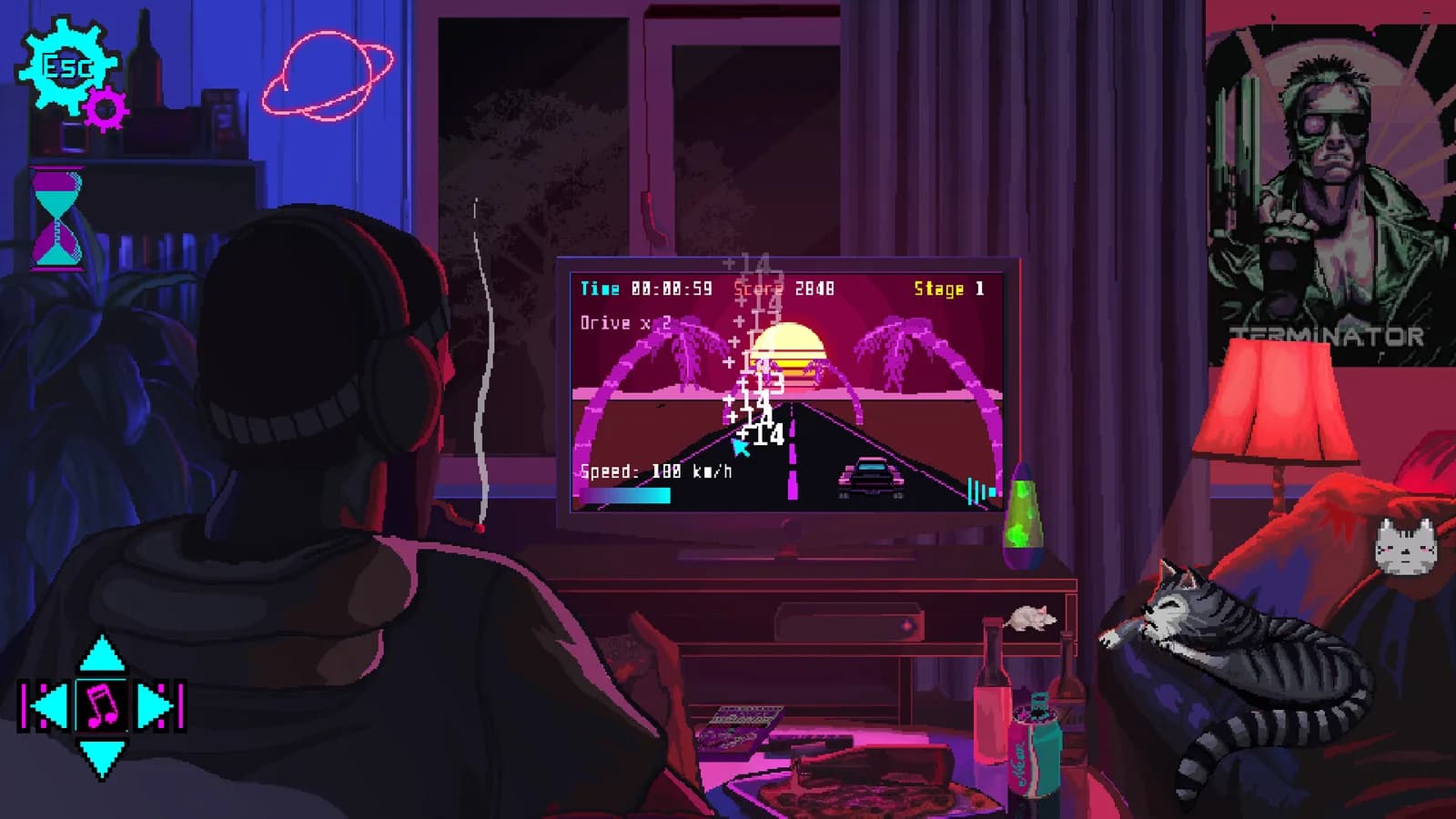 Neon Doomer 85 — скриншот