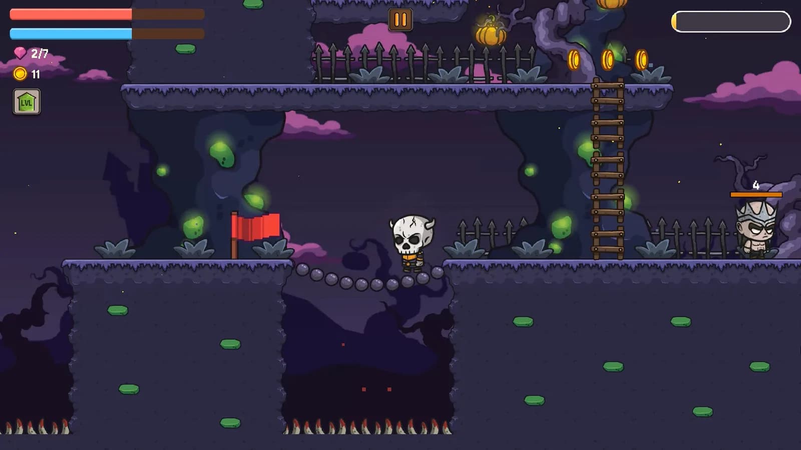 DarkLight: Platformer — скриншот