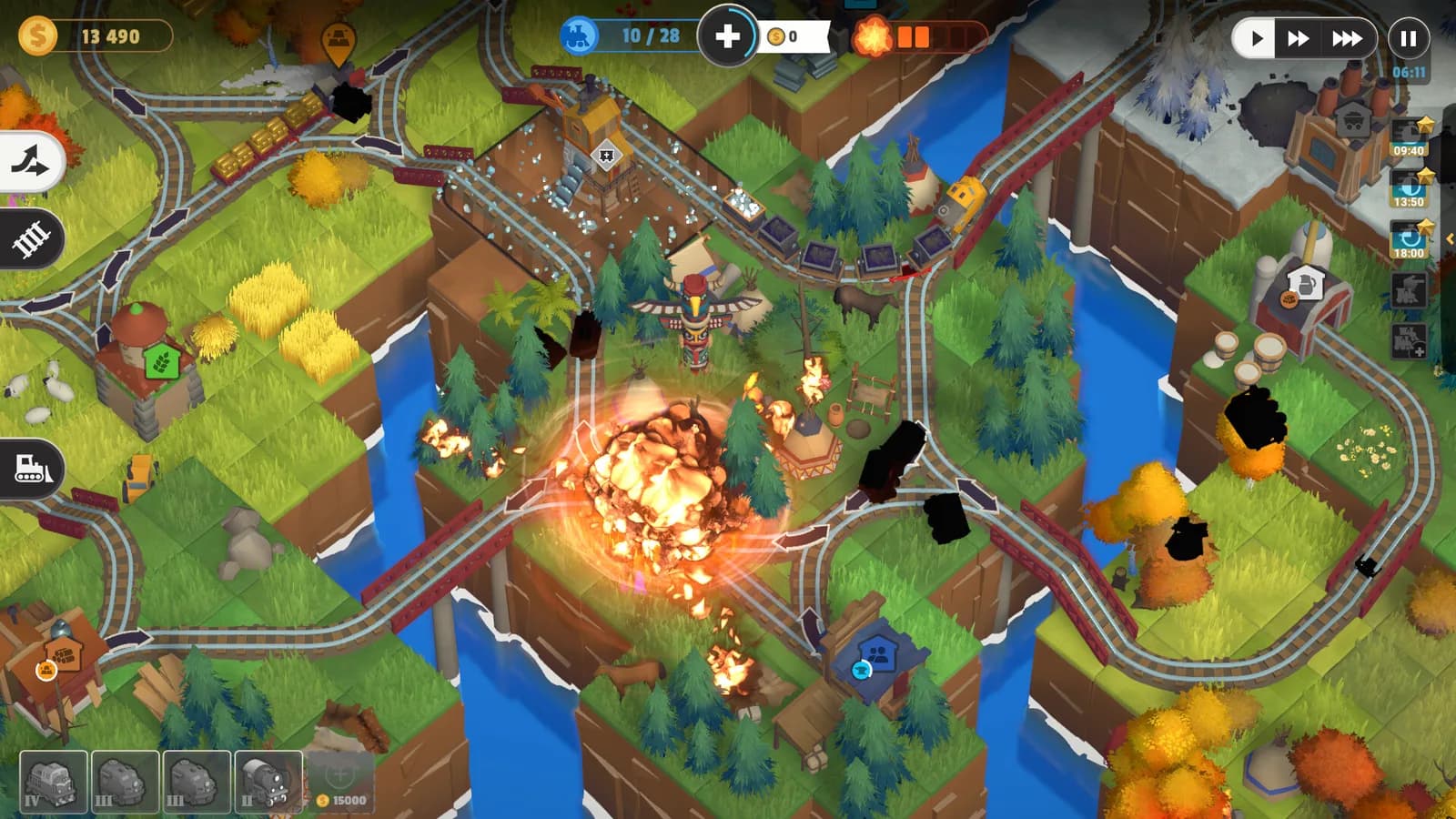 Train Valley Origins — скриншот