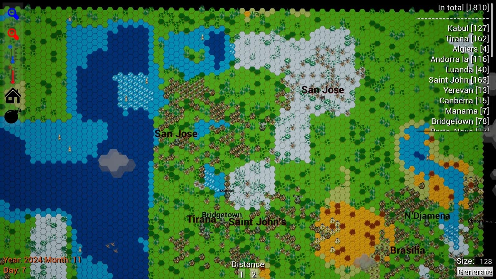 Hexagon World — скриншот