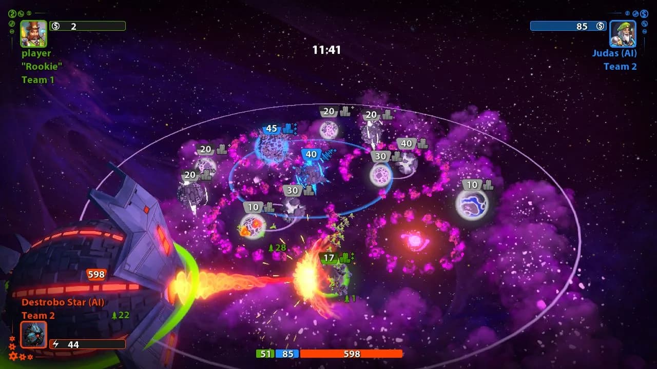Planets Under Attack — скриншот