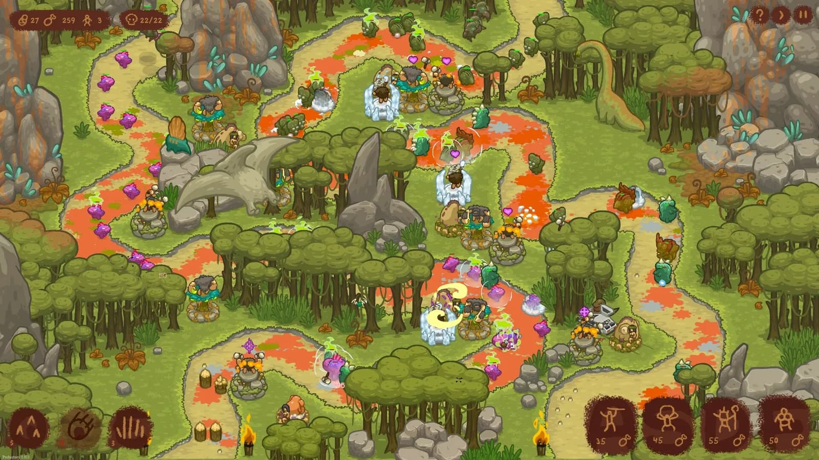 Age of Defense: Prehistory — скриншот