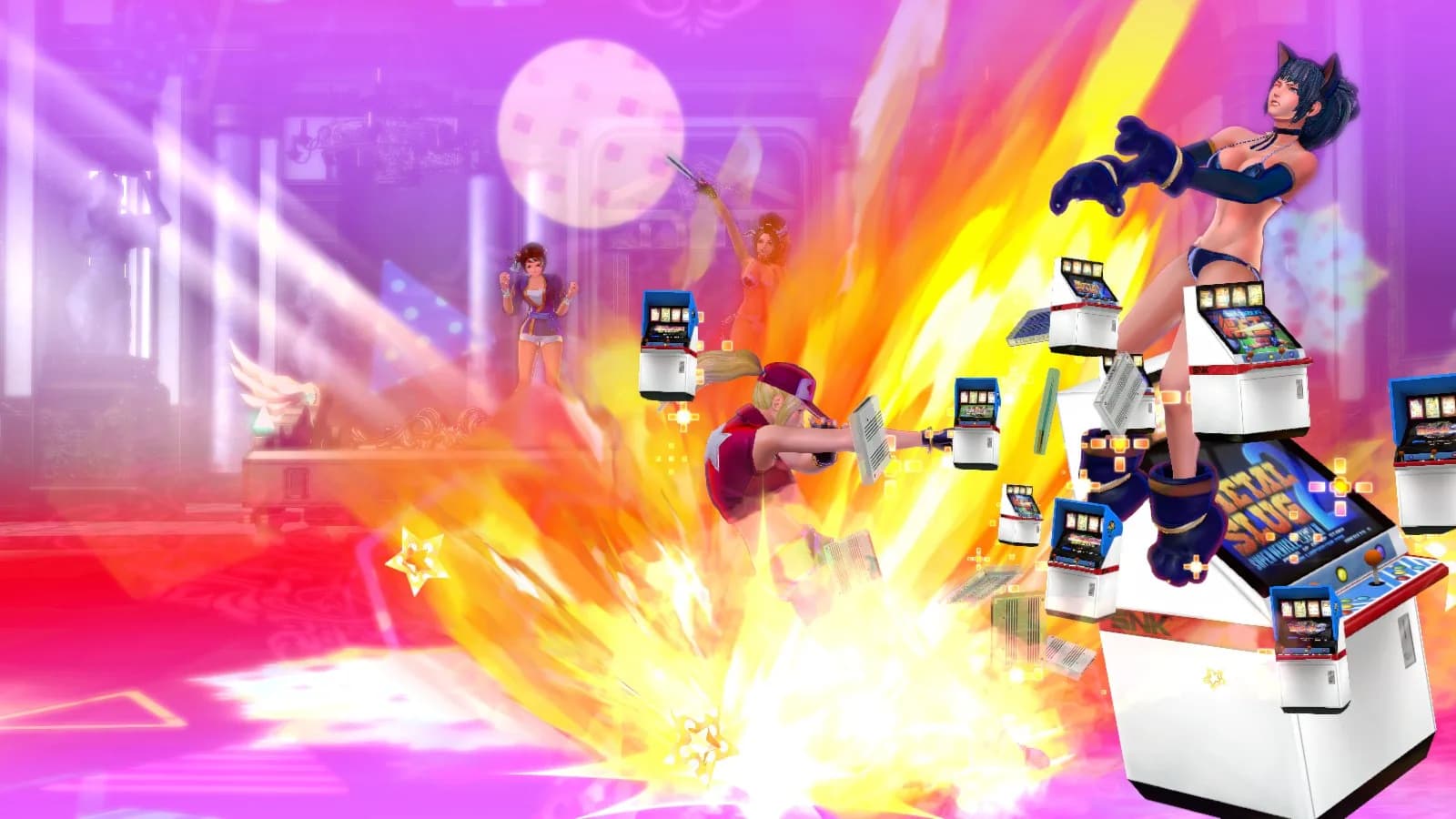 SNK HEROINES Tag Team Frenzy — скриншот