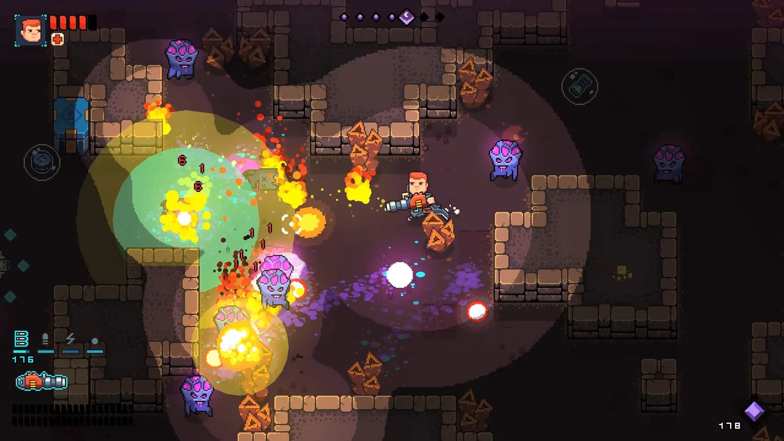 Space Robinson: Hardcore Roguelike Action — скриншот