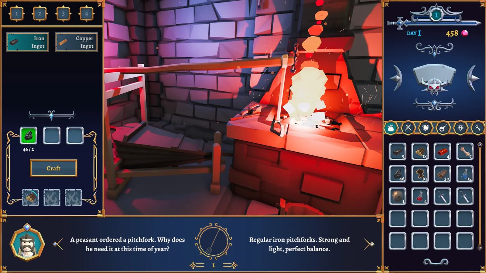 Dungeon Forge — скриншот