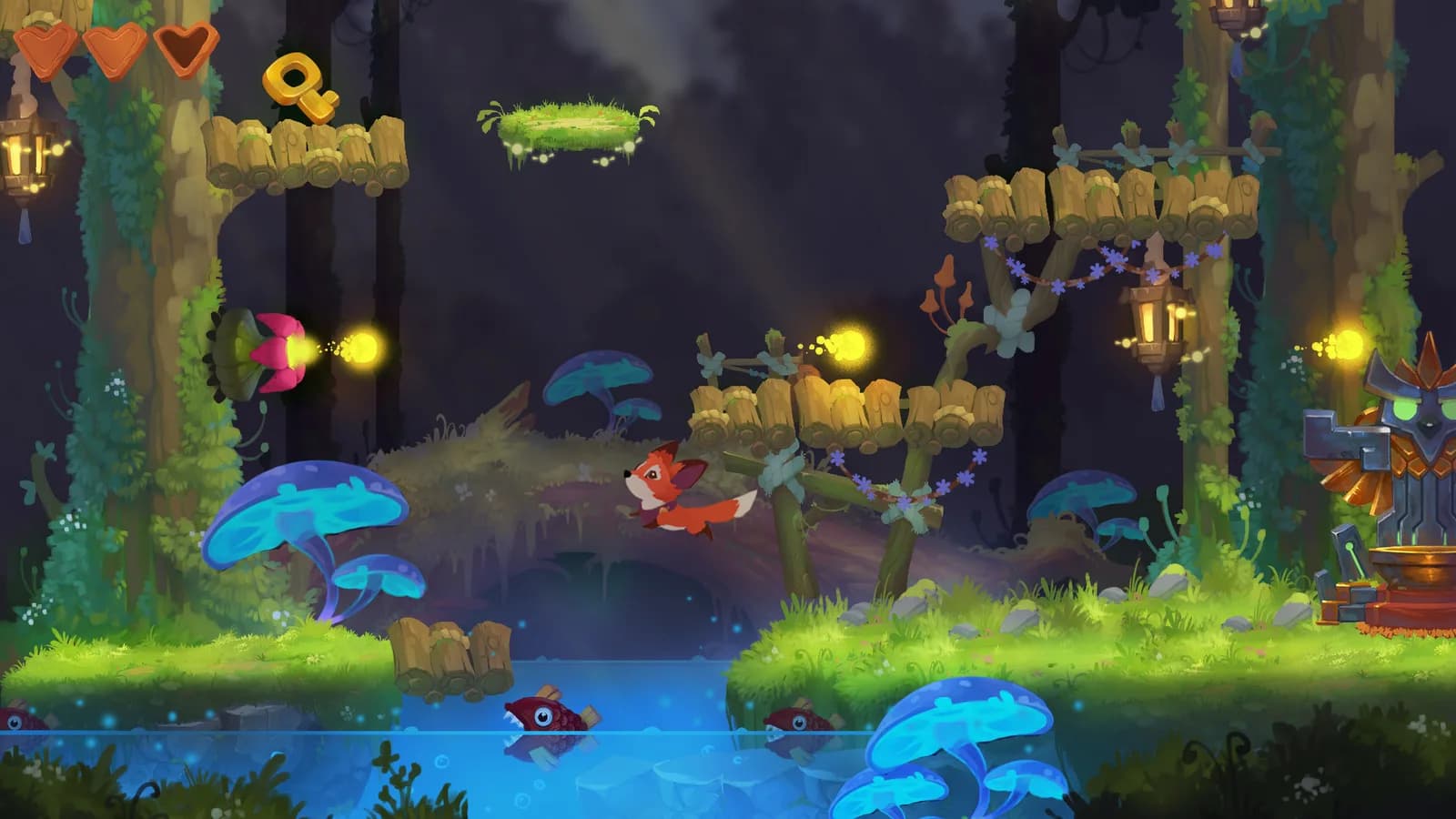 Potata: Foxy Tale — скриншот