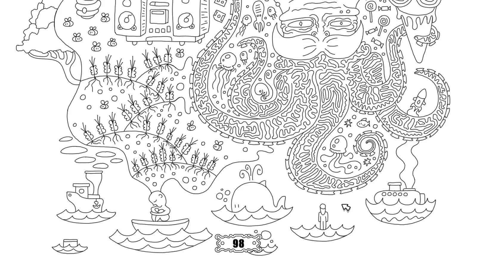 100 hidden snails — скриншот