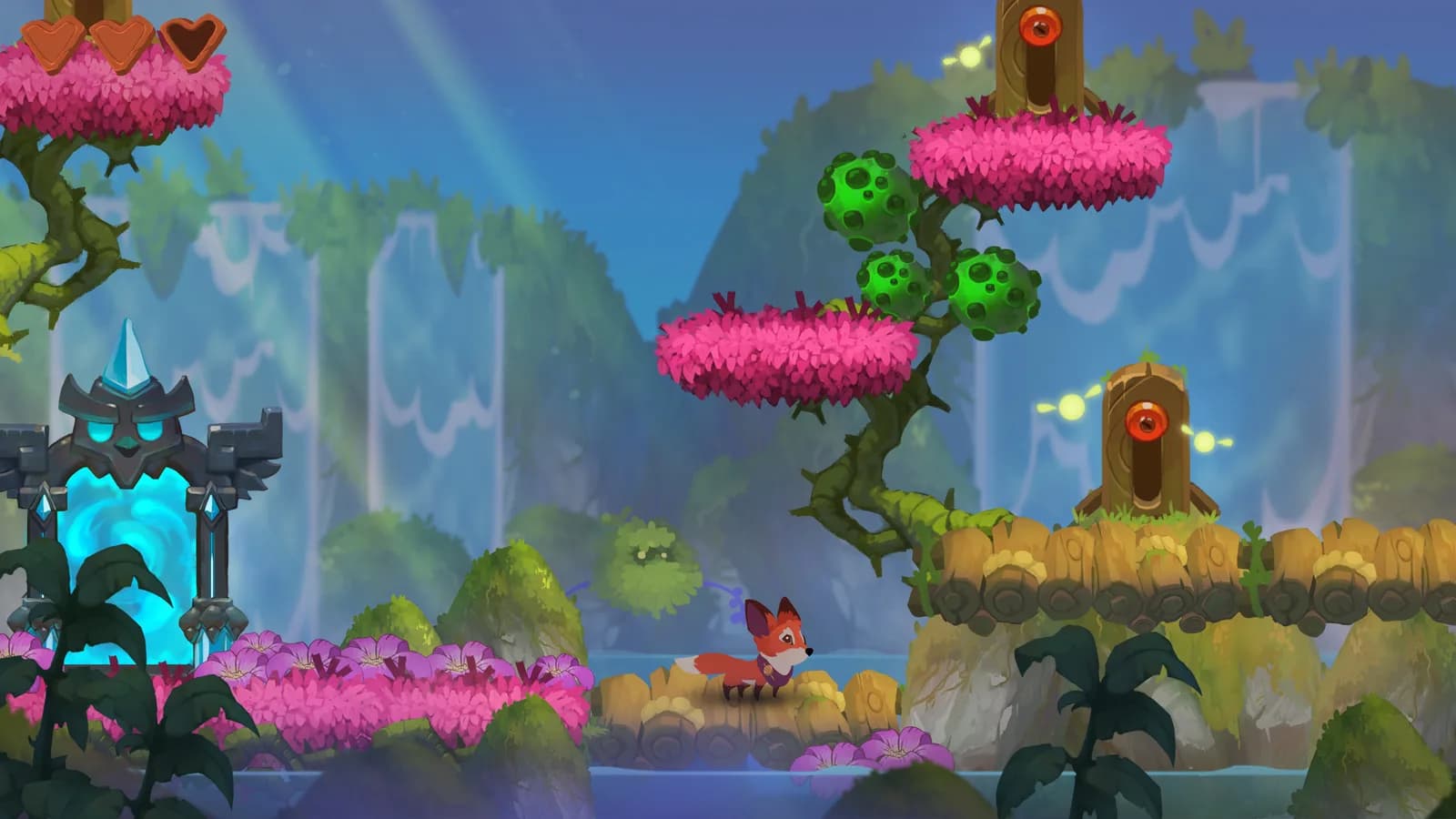 Potata: Foxy Tale — скриншот