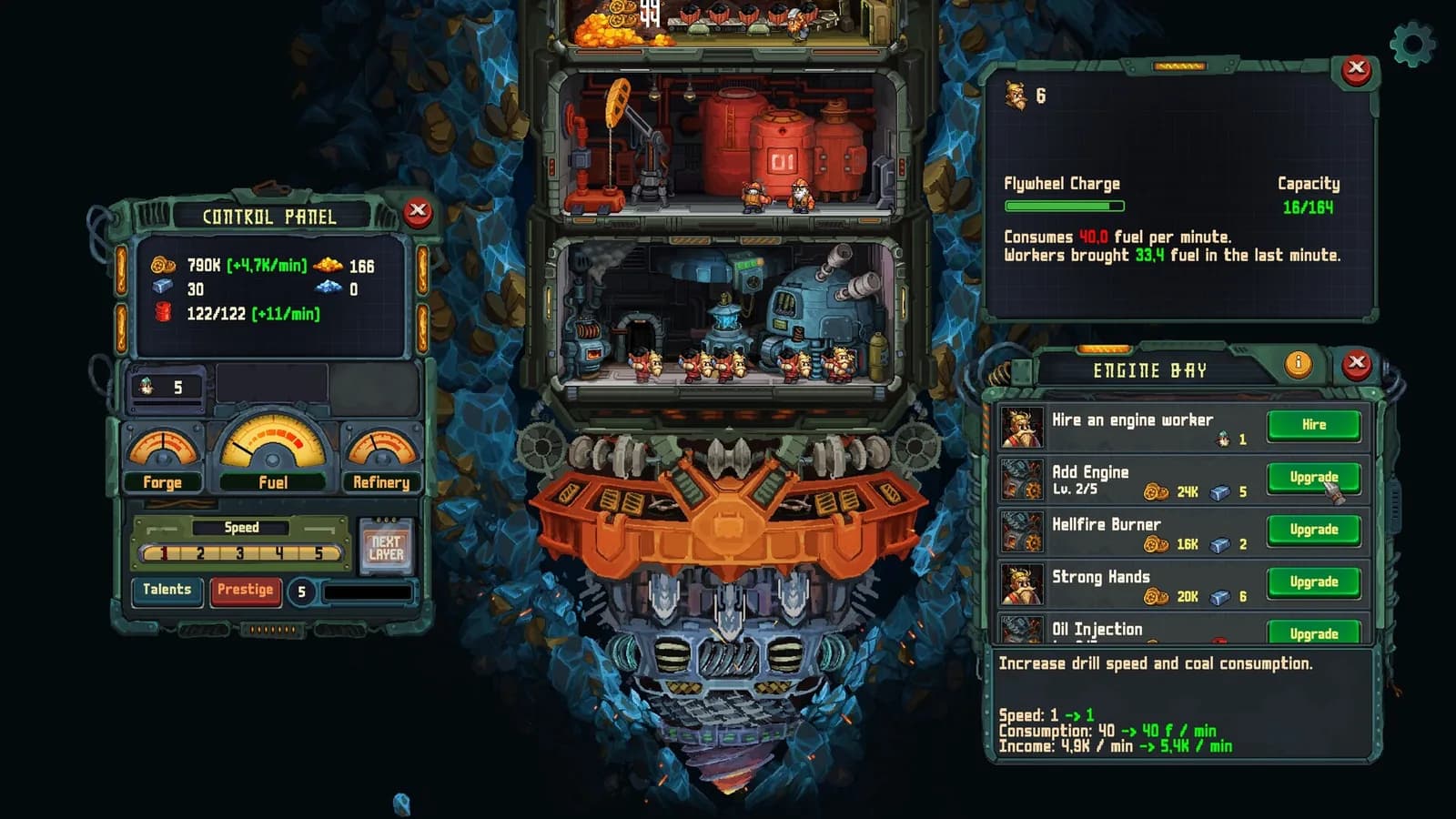 Dwarven Digging Machine — скриншот