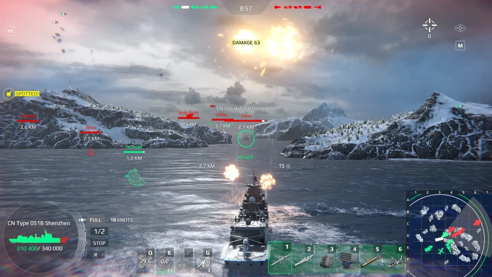 Modern Warships — скриншот