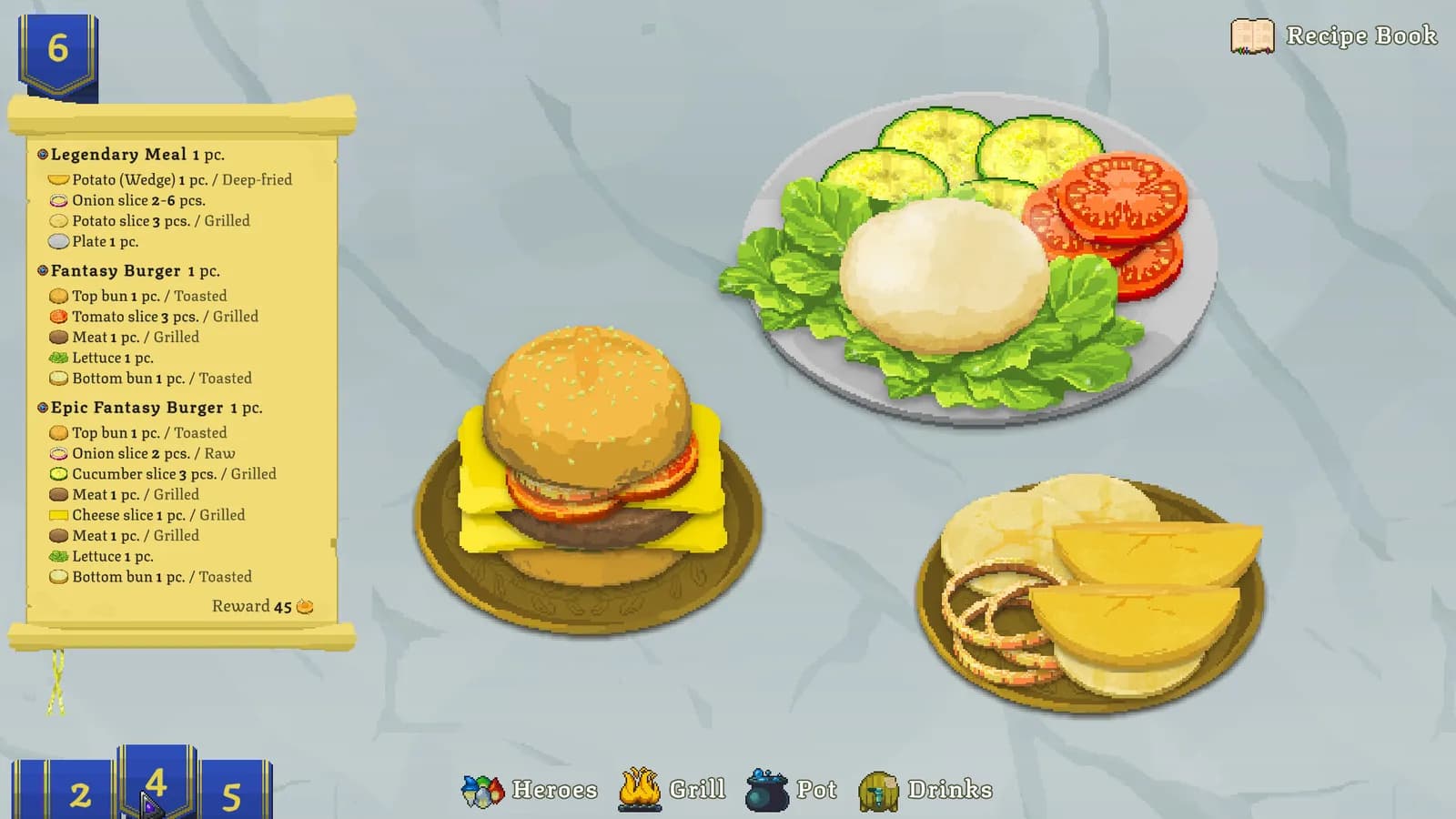 Fantasy Burger — скриншот