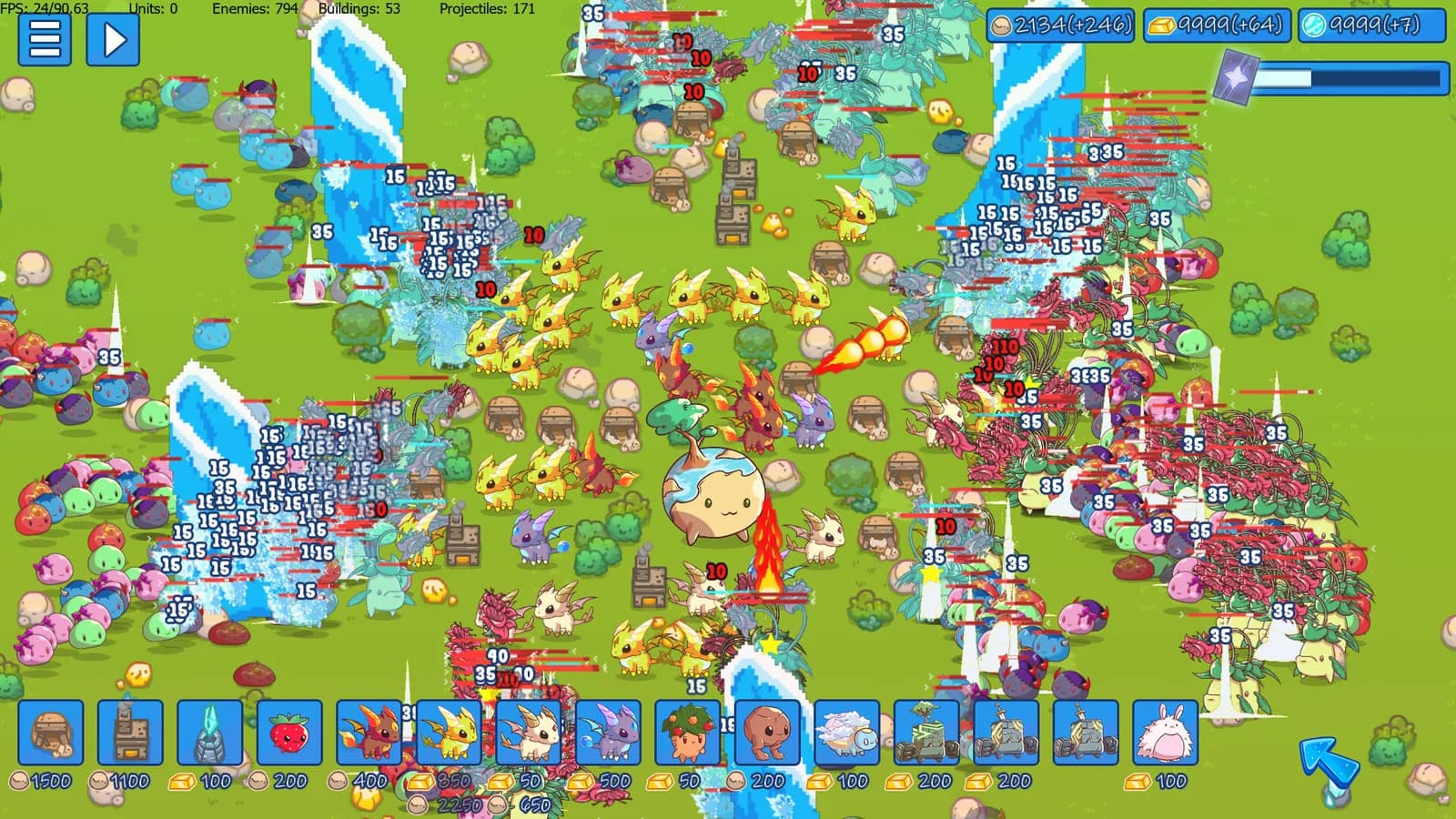 Milky Way TD SURVIVORS AUTOBATTLER RTS: Earth — скриншот