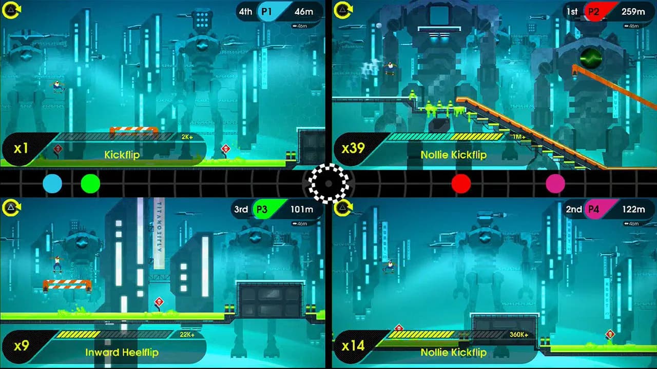 OlliOlli2: Welcome to Olliwood — скриншот