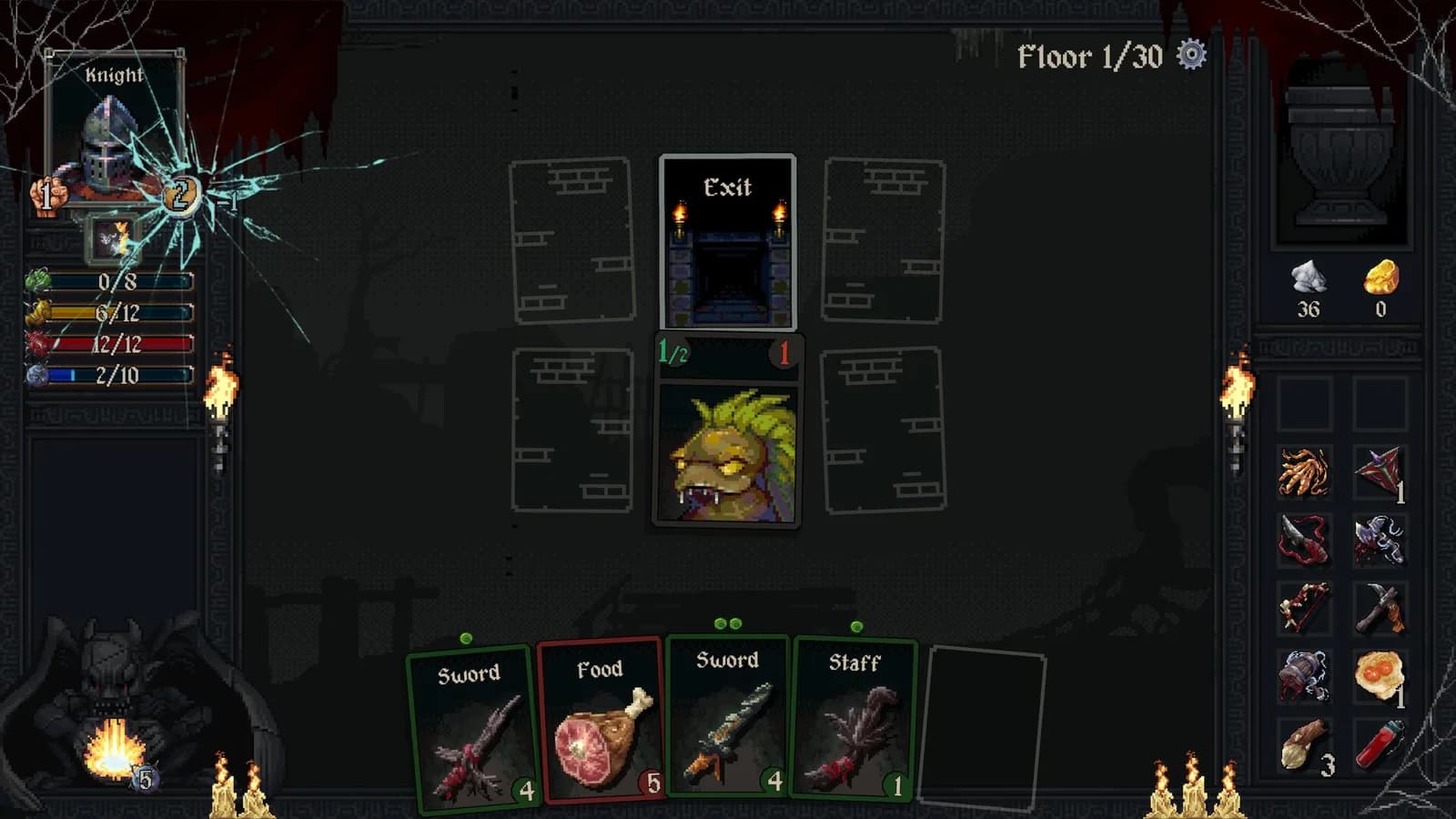 Dungeon Raid — скриншот