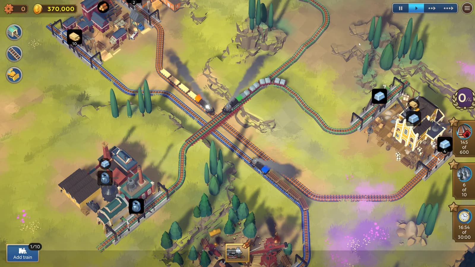 Train Valley World — скриншот