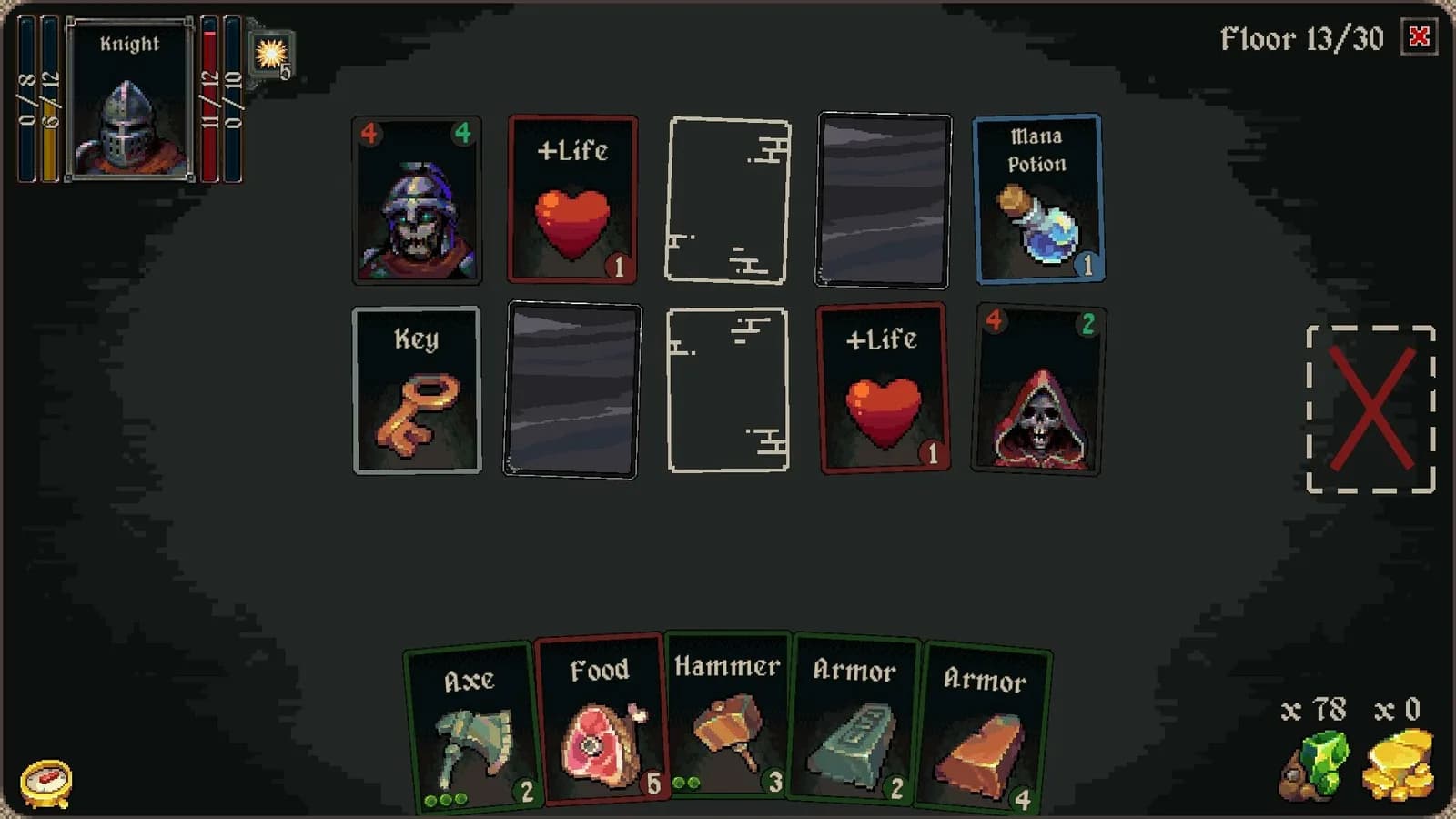 Dungeon Raid: Zero Floor — скриншот