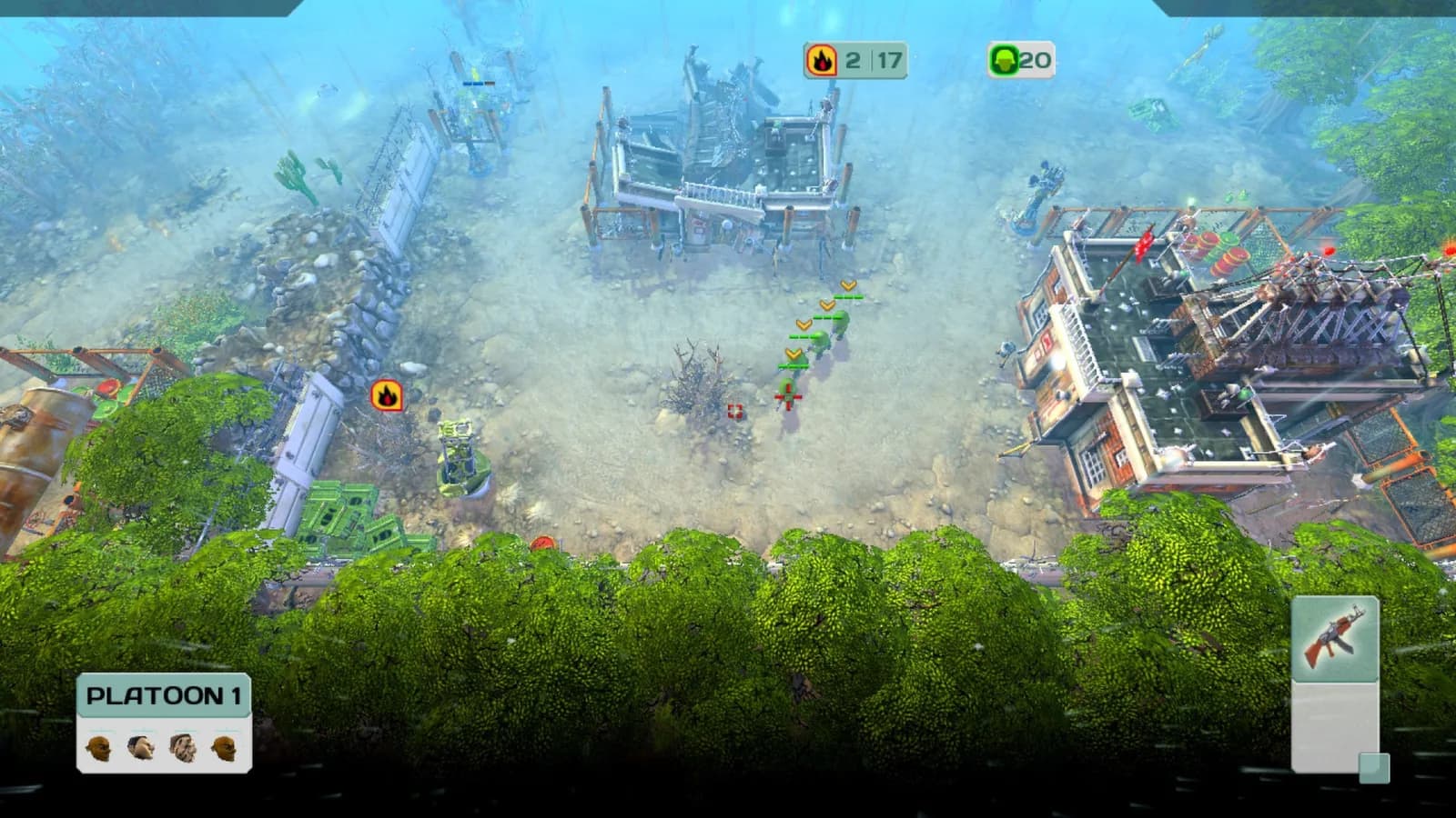 Cannon Fodder 3 — скриншот