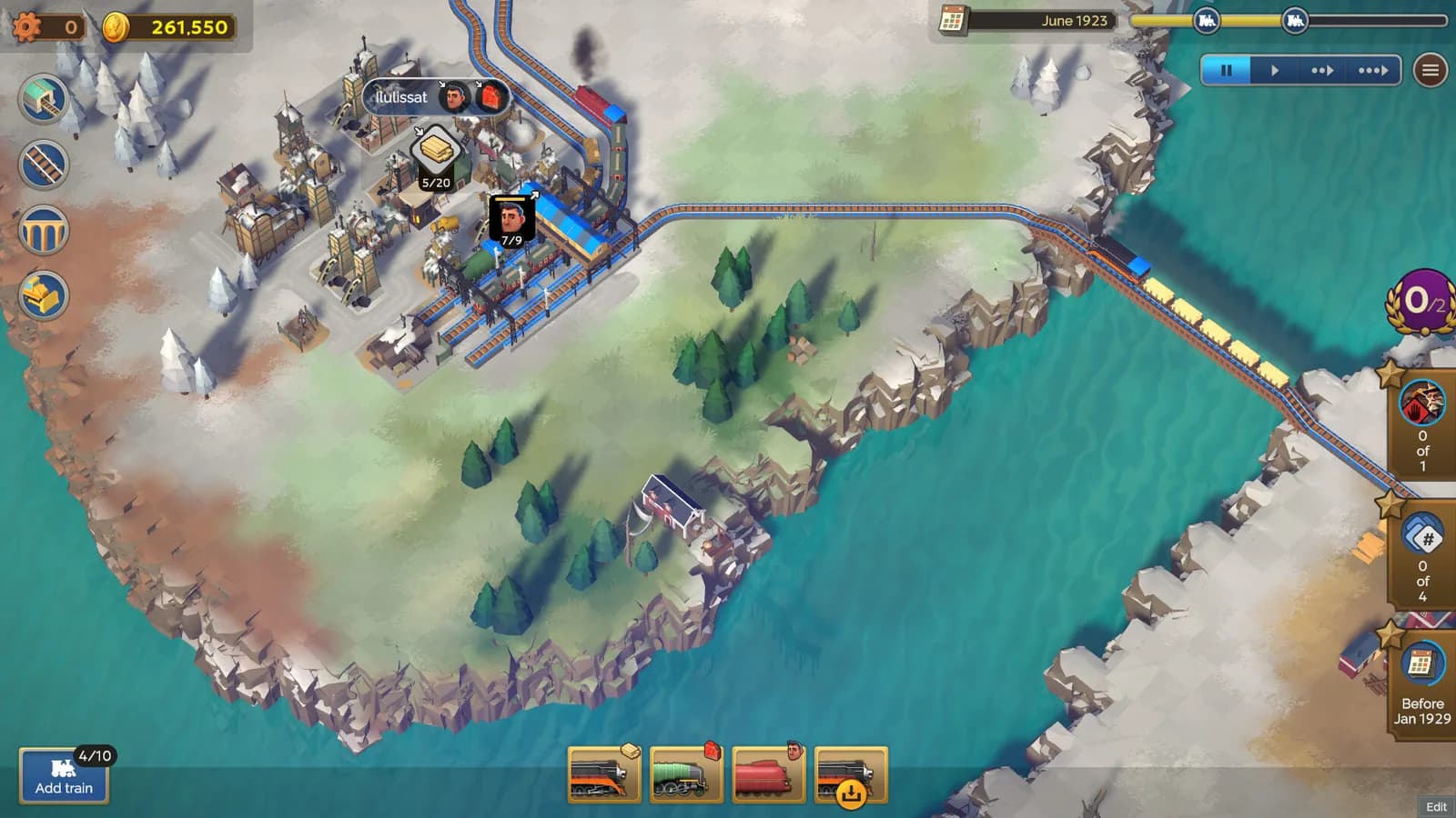 Train Valley World — скриншот