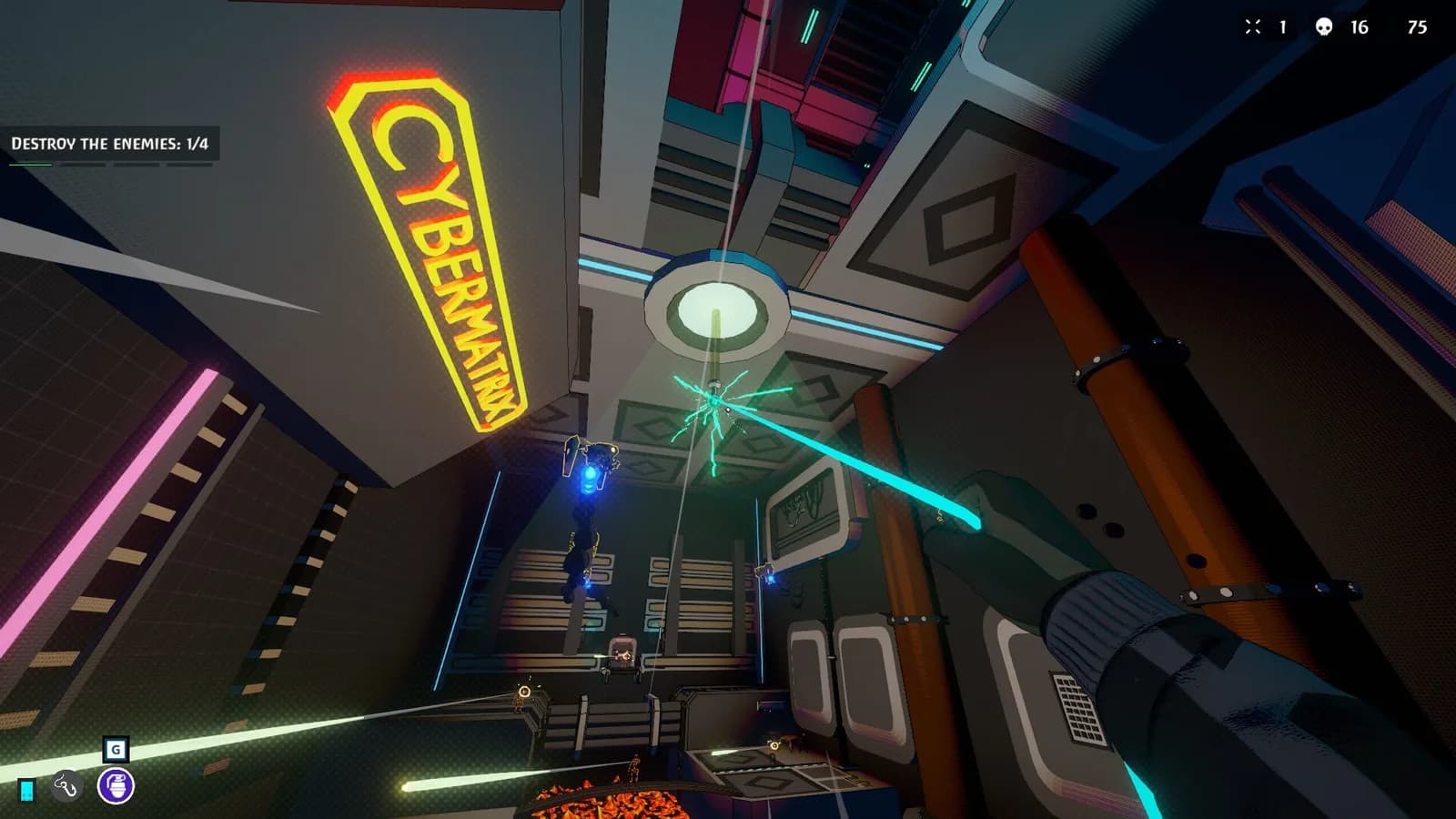 CYBERMATRIX — скриншот