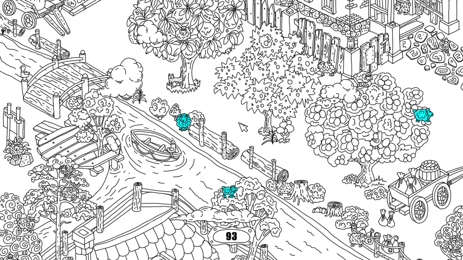 100 hidden rams — скриншот