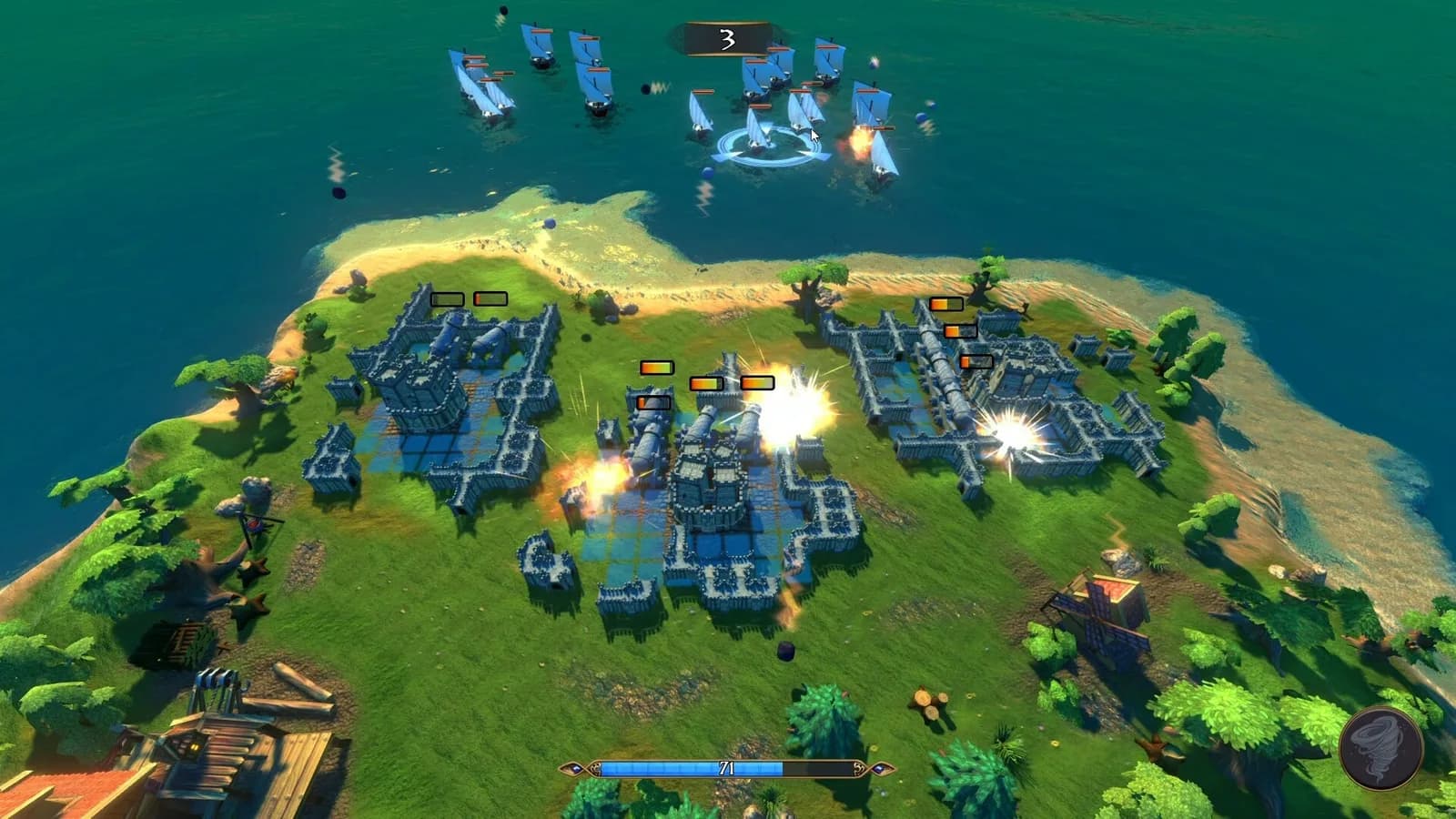 Siege Island — скриншот