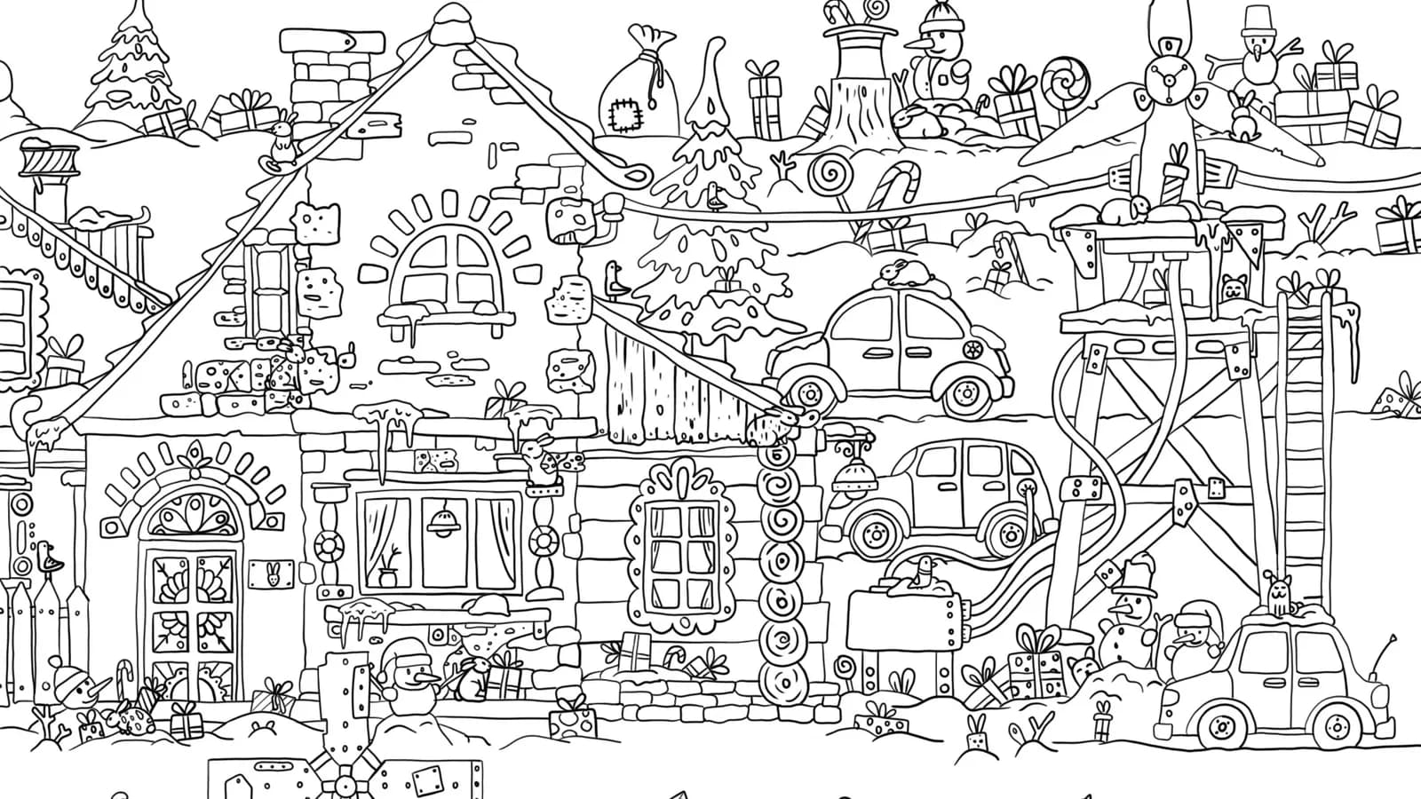 100 hidden hares — скриншот