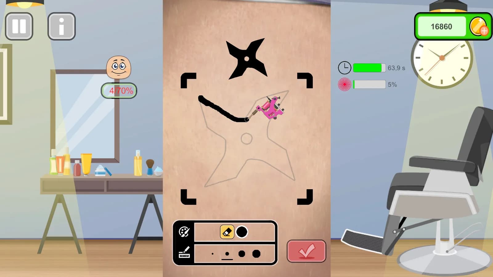Tattoo Studio Simulator — скриншот