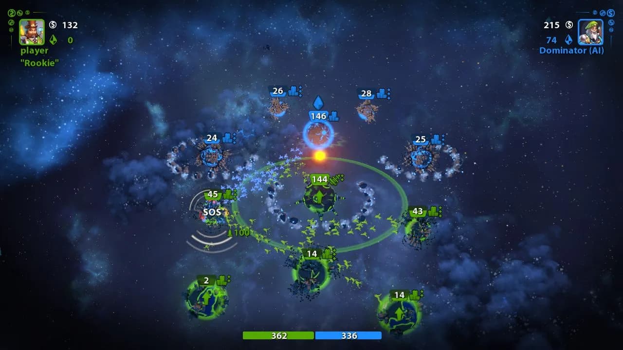 Planets Under Attack — скриншот