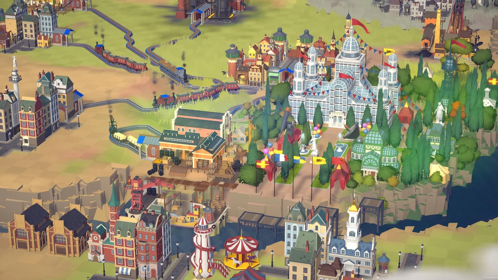 Train Valley World — скриншот
