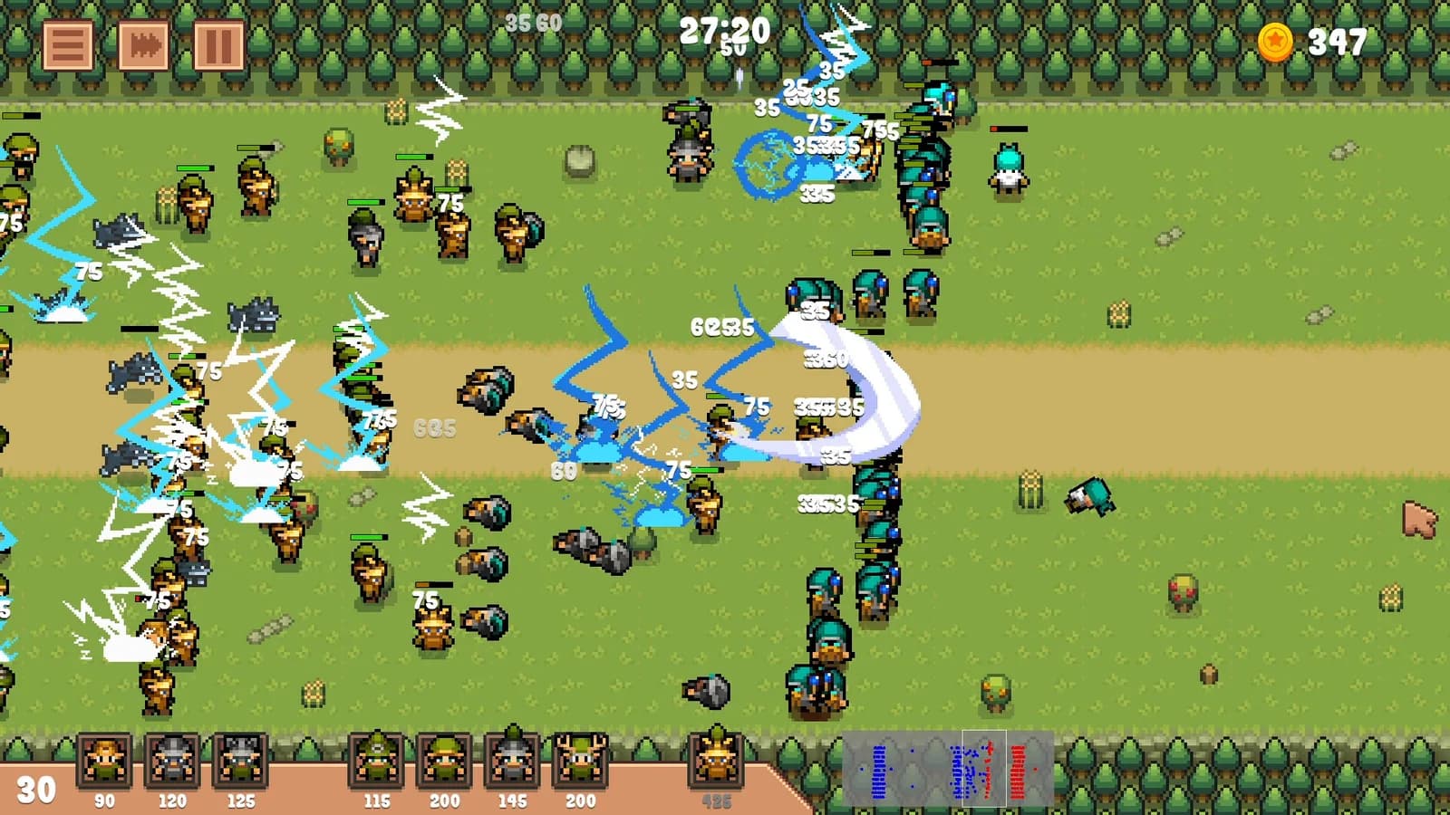 Tiny Battles — скриншот