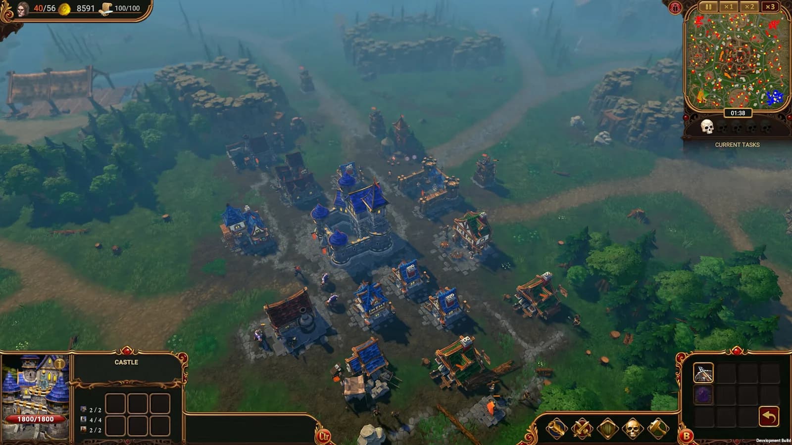 Lessaria: Fantasy Kingdom Sim — скриншот