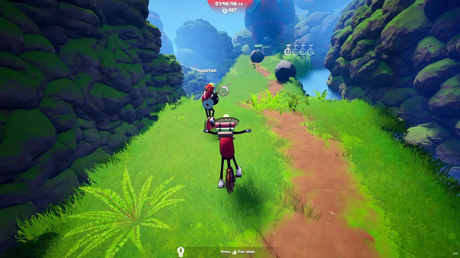 Unicycle Together — скриншот
