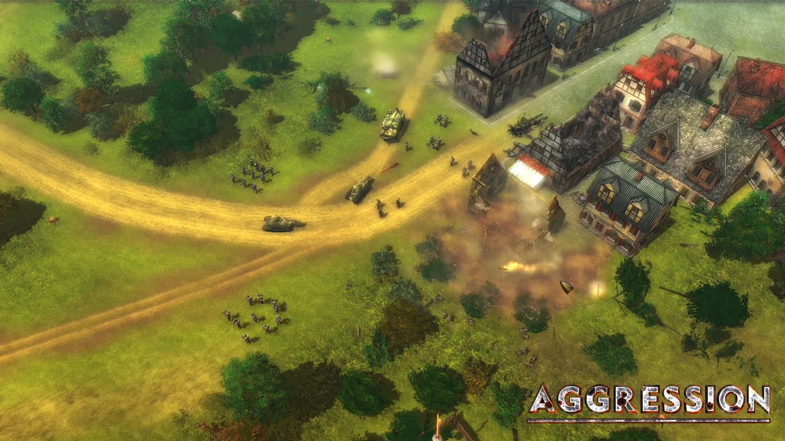 Aggression: Europe Under Fire — скриншот