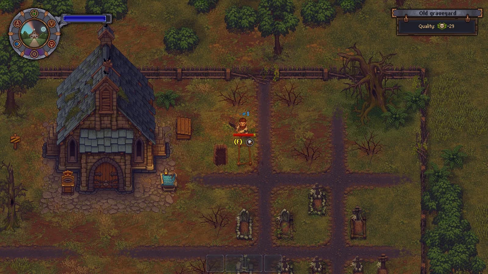 Graveyard Keeper — скриншот
