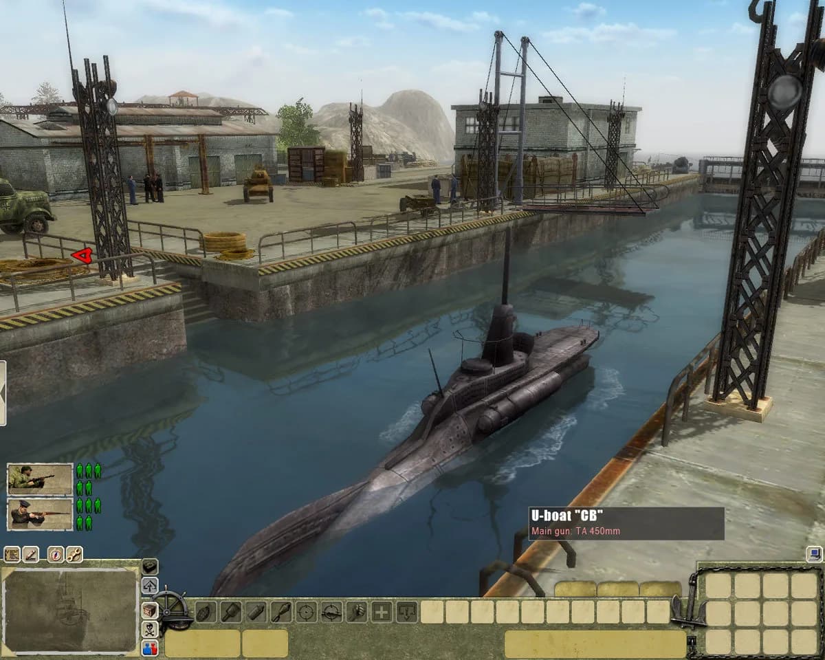 Men of War: Red Tide — скриншот