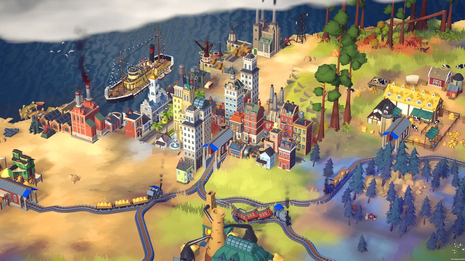 Train Valley World — скриншот