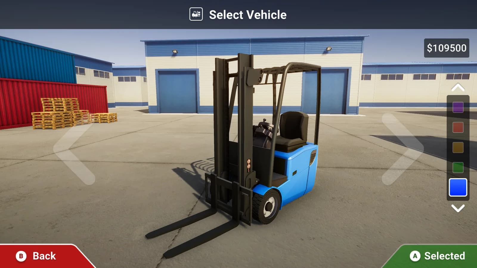 Forklift Simulator 2023 — скриншот