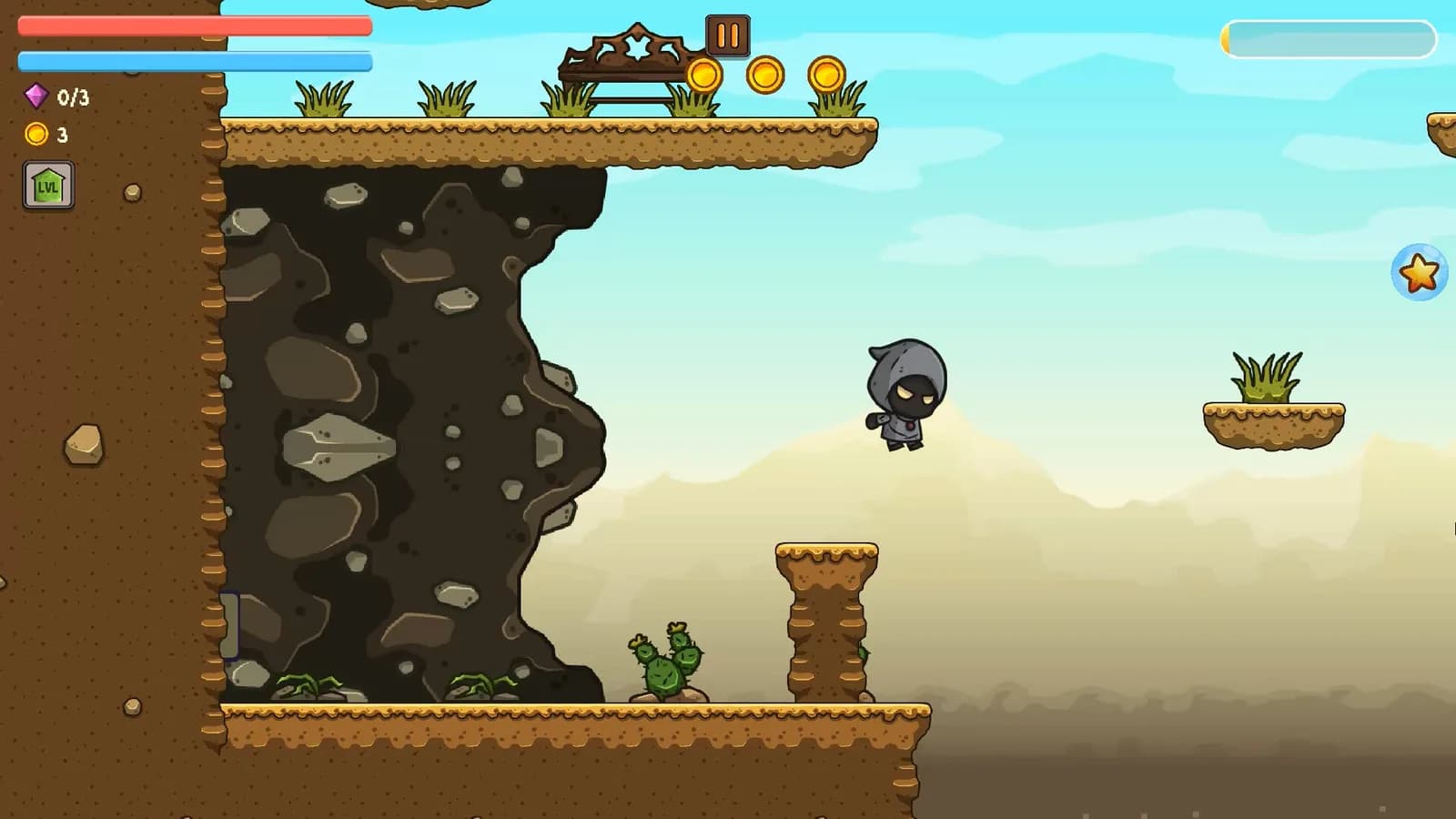 DarkLight: Platformer — скриншот